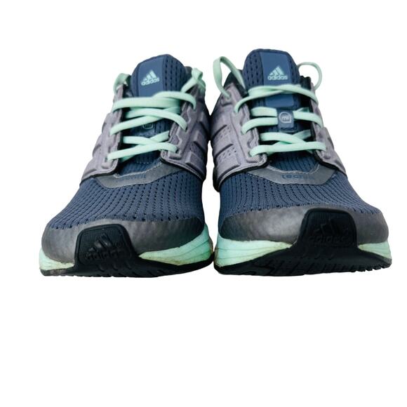Adidas Supernova Glide Boost 7 Running Shoes‎ B33603 Blue Gray Womens Size 8.5 - Picture 4 of 11